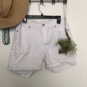 White shorts